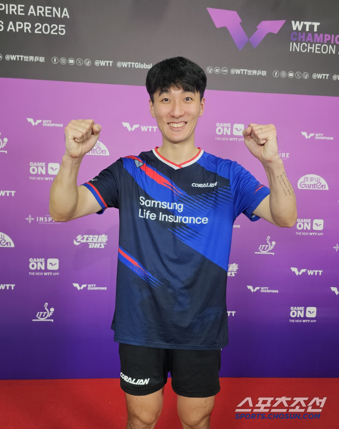 "중국도 사람이잖아요" '불굴의 닥공'이상수가 전하는 만리장성 격파 비법[WTT챔피언스 인천]