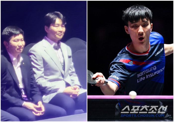 '형이 왜 거기서...' 이상수 결승행 직관 '원조닥공'이동국"탁구 매력…