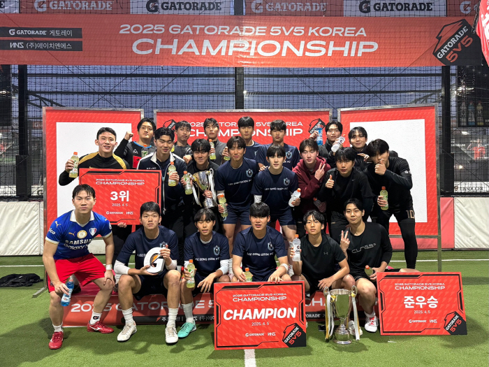 '감독 변신 일냈다!' 이동국FC, 한국 대표로 뮌헨 간다! '2025 게토레이 5v5 코리아 챔피언십' 우승