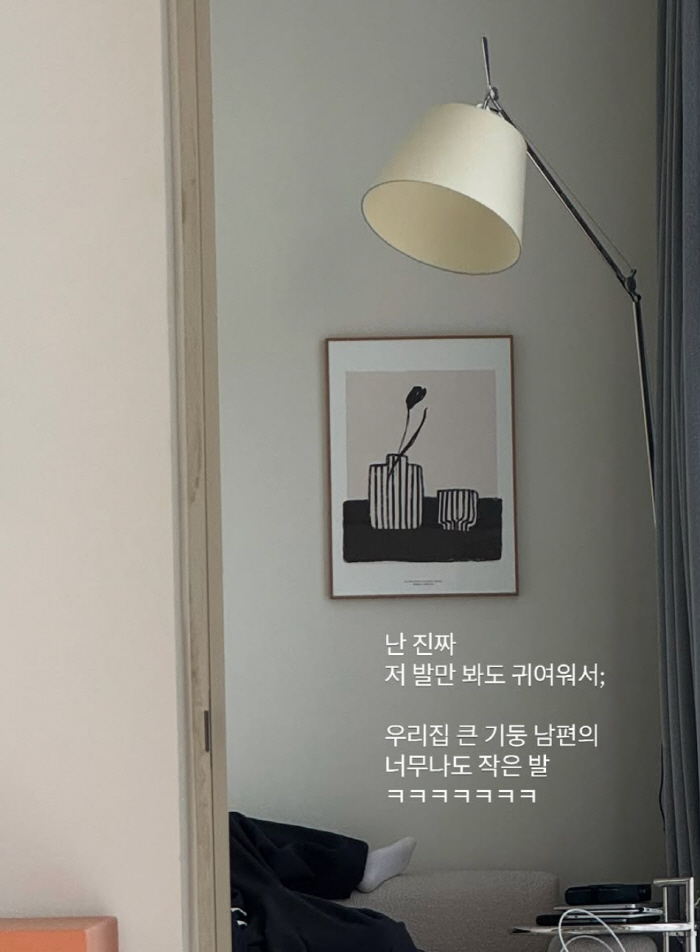 '암투병' 이솔이, 옆 지켜준 ♥박성광에 무한 애정 "우리집 큰 기둥, 너무 귀여워"
