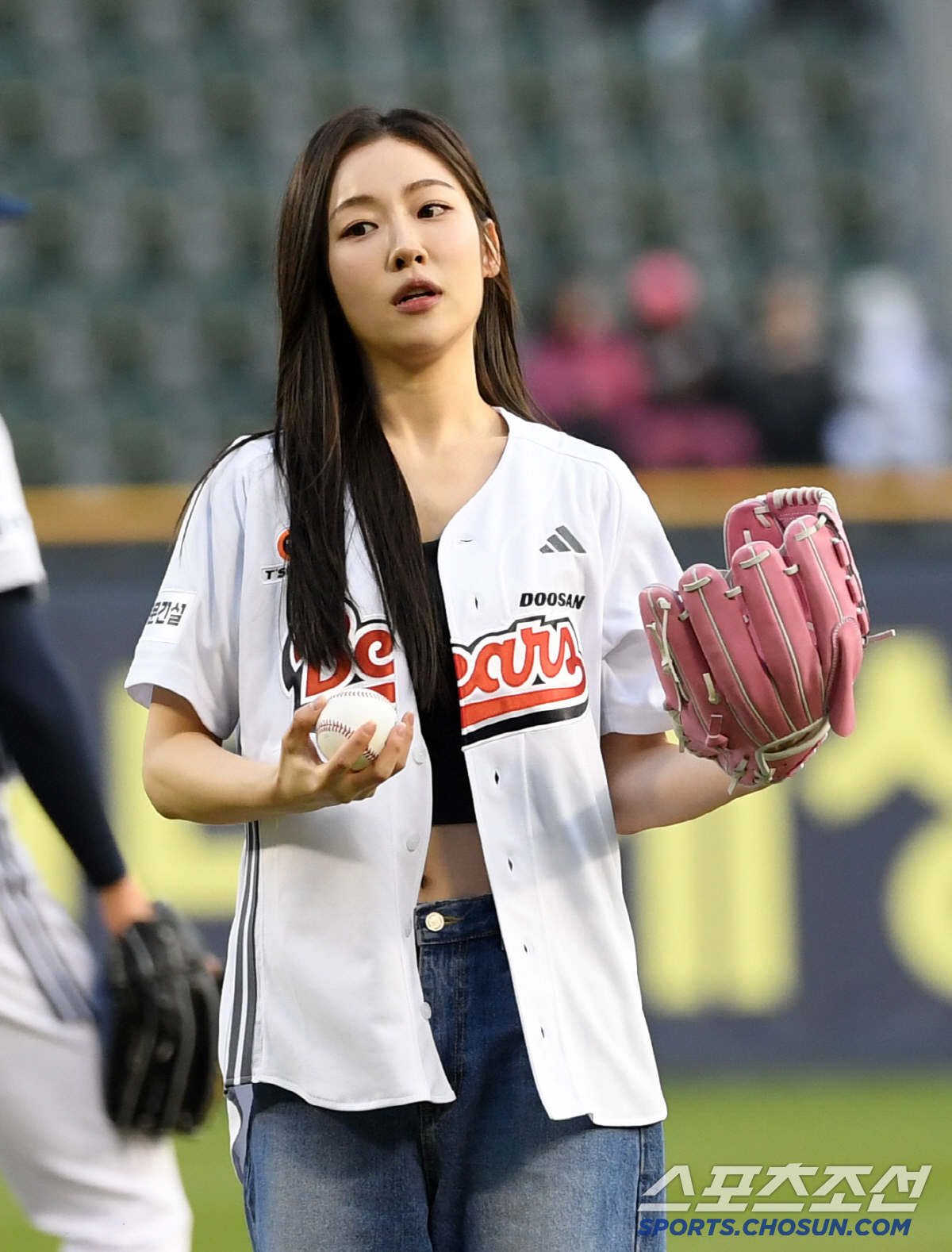 [포토] 오징어 게임 송지우 '야구에 진심'