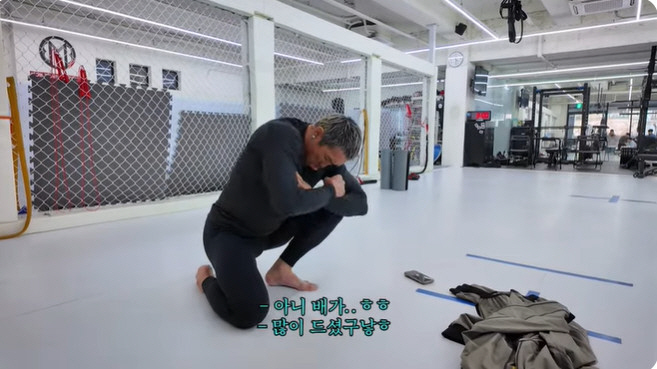 추성훈, 은퇴 의심 받더니…빵빵한 뱃살에 급 다이어트 "30분만 2kg 감량"