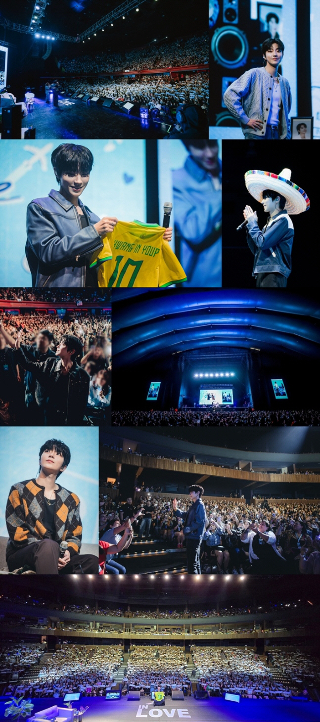 [공식] 황인엽, 남미까지 물들였다…13개 도시 팬미팅 대장정 마무리