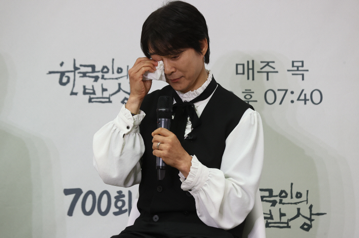 [SC현장] "눈물 많은 MC"…'최불암 후임' 최수종, '한국인의 밥상' 향한 뜨거운 진정성(종합)