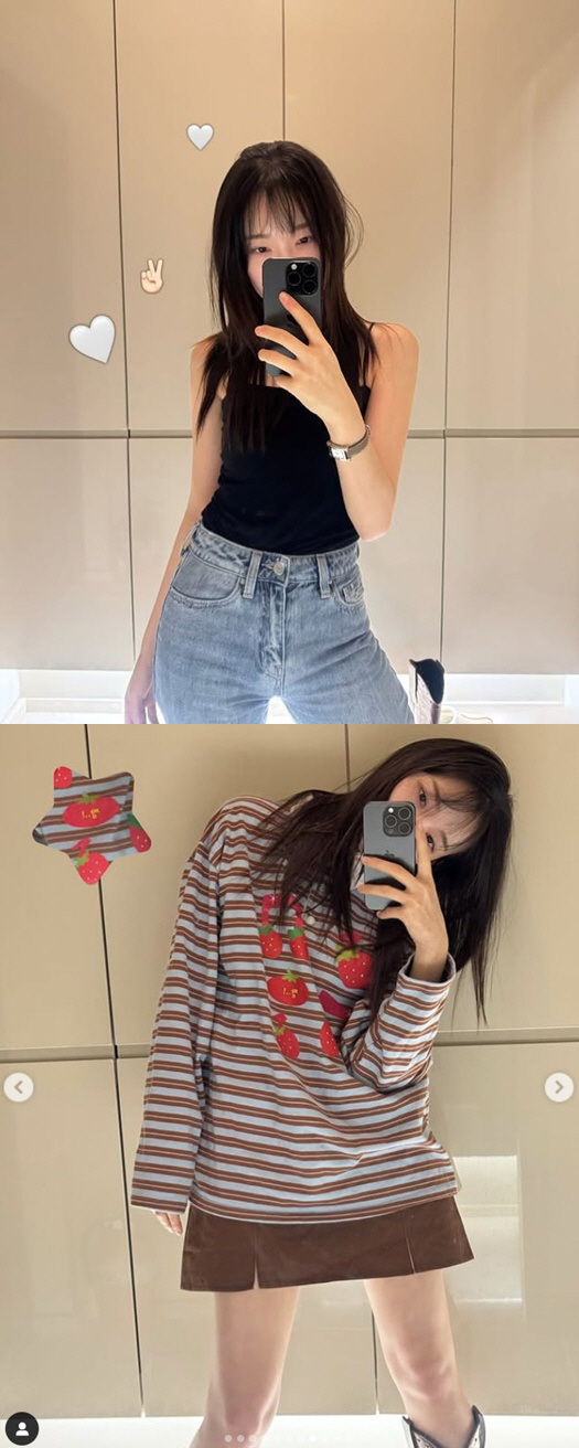 김아영, 2달만 10kg 감량하더니..한줌 허리 '슬렌더 여신'