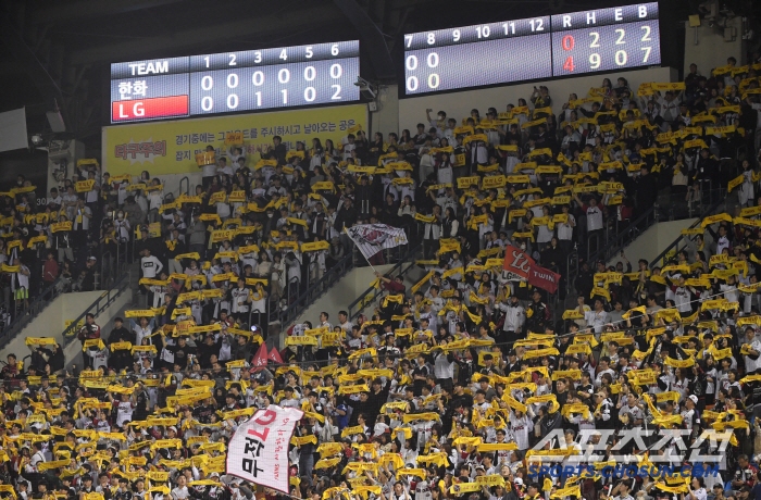 8번 전경기 매진. LG 벌써 홈관중 19만명→168만명 페이스. 홈무패→오늘도 승리?[잠실 현장]