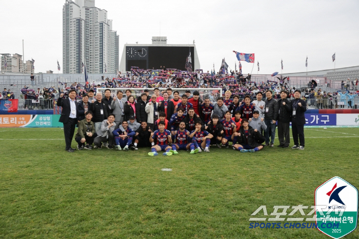 "이현용의 기적 극장골,마침내 첫승!" 수원FC,김천 상무에 3대2감격승…