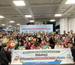 강원도, 필리핀 부활절 연휴 관광객 유치…양양공항 입국