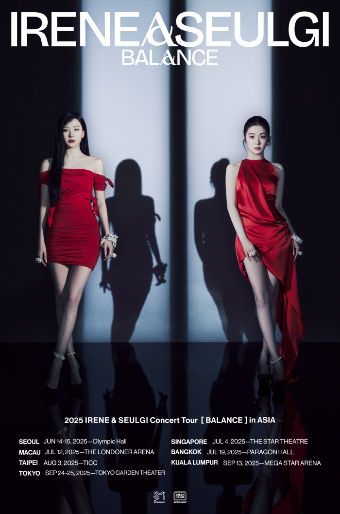 '5월 컴백' 레드벨벳 아이린&슬기, 첫 단독 콘서트 서울 시작..亞 7…