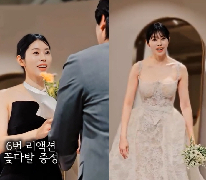 서동주, 웨딩드레스 자태에 ♥4세 연하 리액션 폭발 "섬세하고 배려심 많…