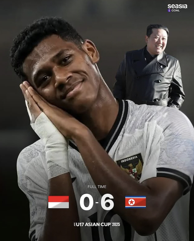 [U-17 아시안컵]'무자비한 북한축구' 한국 꺾은 인도네시아 6대0 박…