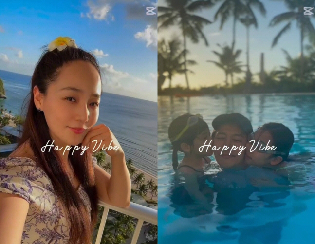 [SCin스타] 유진♥기태영, 두 딸과 괌 가족 여행…“짧아서 더 아쉬웠던 시간”