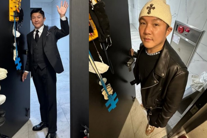 [SCin스타] 신혼집 앞 ‘찰칵’…조세호, 결혼 후 물오른 패션 감각