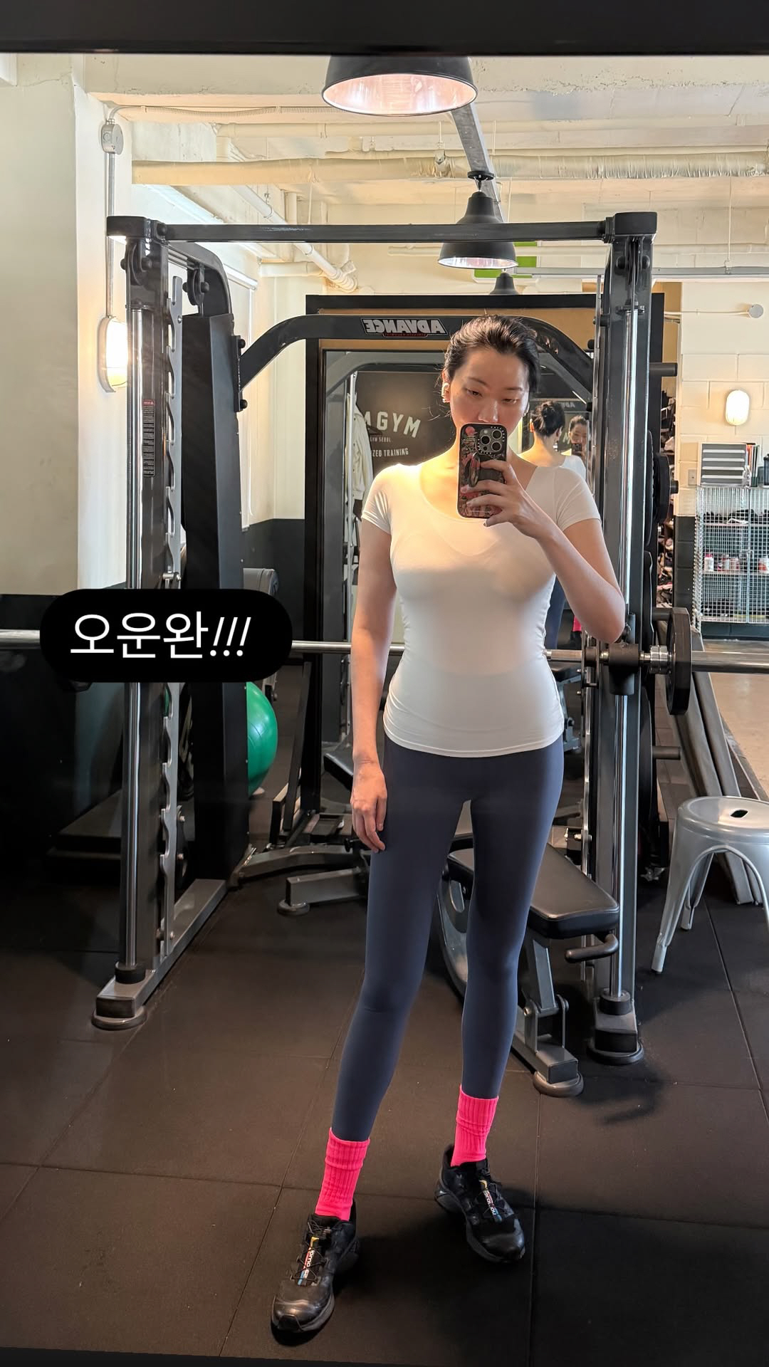 장윤주, 톱모델 레깅스 핏 이정도..173cm·54kg 살아있는 마네킹