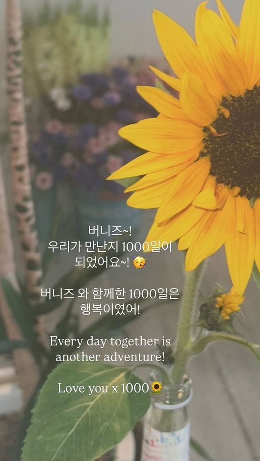 뉴진스, 데뷔 1000일 자축…법원은 "독자 활동 금지 유지" [종합]