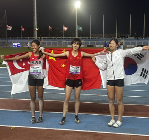 서예지, U18 아시아육상선수권 여자 멀리뛰기 동메달