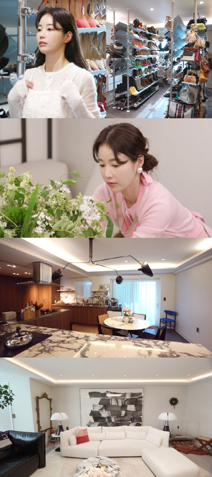 '81만 팔로워' 기은세 하우스, 파티룸 방불케하는 인테리어..식탁만 8…