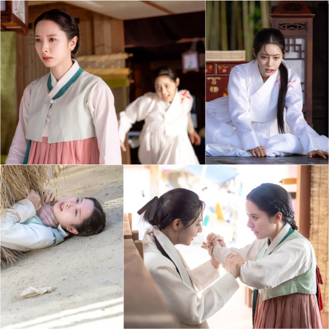 [공식] ‘귀궁’ 김지연, 광기에 휘말린 신슬기에게 목 졸렸다…첫방 D-3 파격 전개