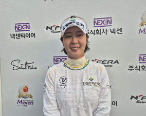 단독 1위 박지영, 유산균으로 컨디션 조절 