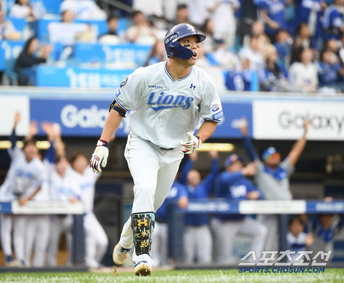 "라팍이니 기대 좀 하겠다" 영웅스윙! 제대로 걸렸다…15일 만에 홈런포 '시즌 4호'
