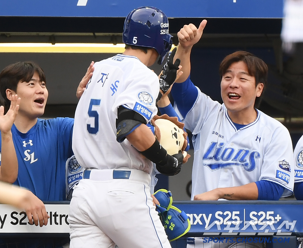 '라팍, 주인 알아봤다' 영웅→재현→병호 쾅쾅쾅! 삼성, 전날 패배 완벽…