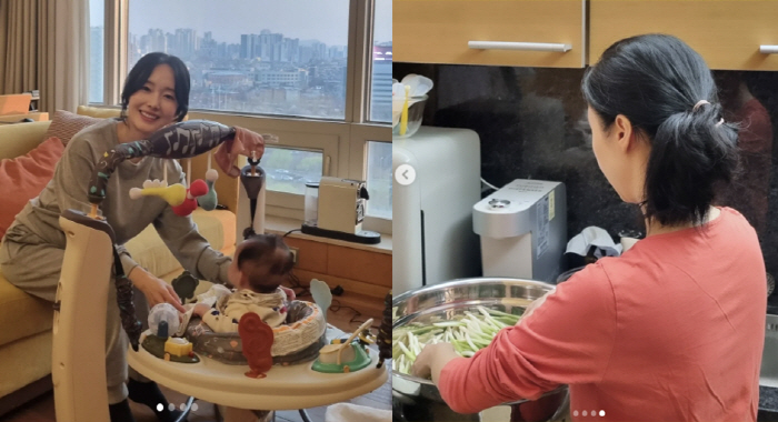 '194억 건물주' 이정현, 호캉스 중에 김치 담궜다 "장기 투숙"