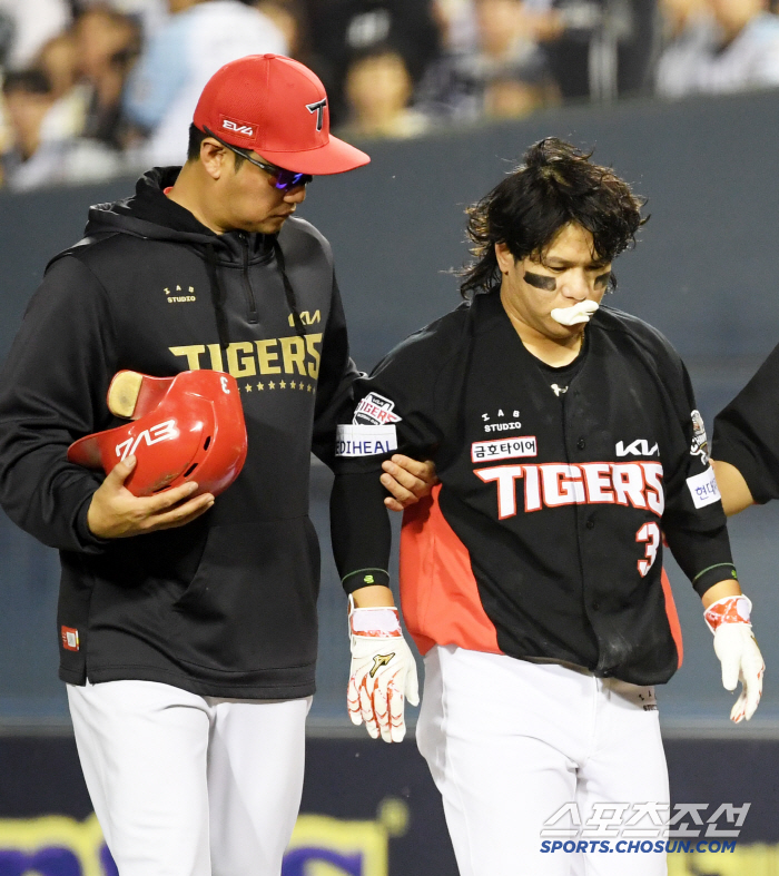 '끔찍한 충돌' 김선빈, 건강하게 선발 복귀..."사실은 어제도 나갈 수 있다고 했는데" [잠실 현장]