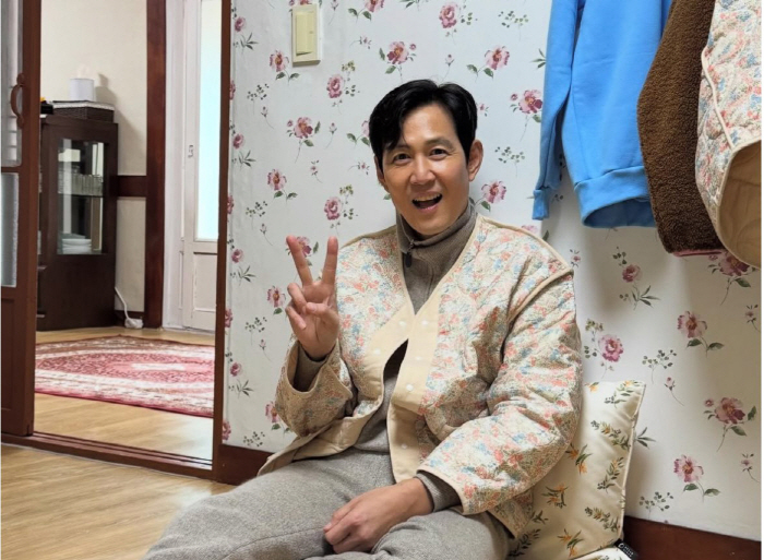“그분이 오셨다” 박준면, 이정재 사진 깜짝 공개..대관령에 나타난 월드스타