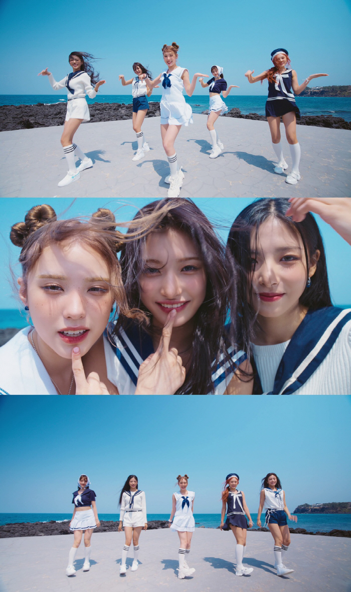 오드유스, '아이 라이크 유' 퍼포먼스 비디오 공개 "청량 비주얼"