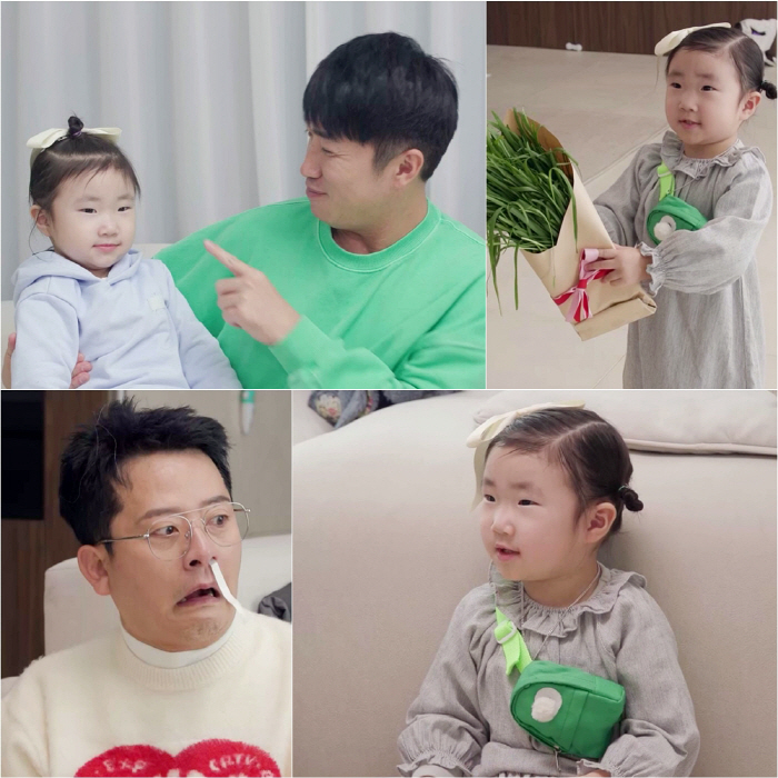 '김지민♥'김준호, 벌써 딸바보 예약? 장동민 만나 아빠수업 받았다 ('슈돌')