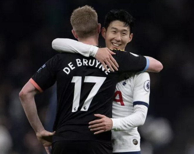 '더브라위너가 찌르고, 손흥민이 넣는다' EPL 뒤흔들 '대반전 이적' …