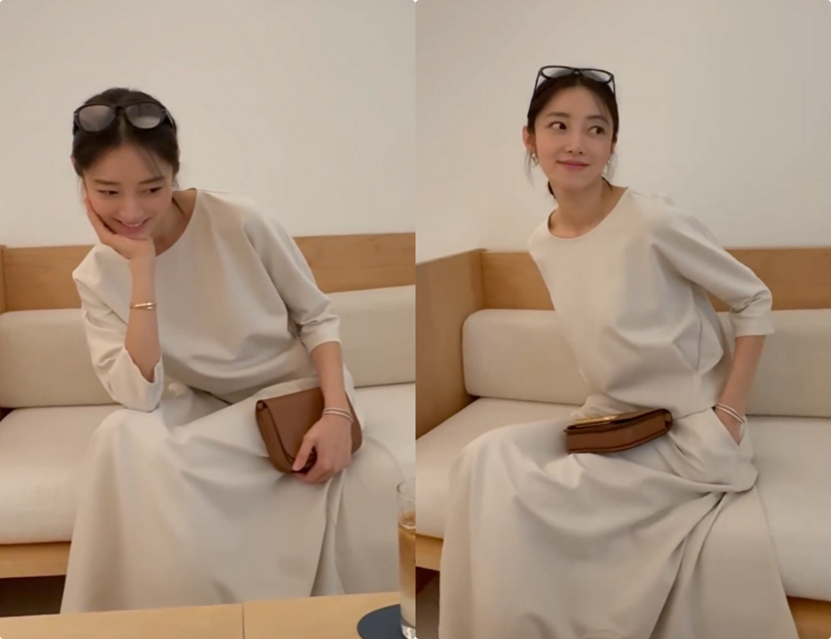 '임창정♥' 서하얀, 작정하고 꾸미니 여배우 포스..우아·청순美 폭발