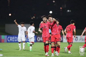 '3골' 김은성, FIFA 선정 'U-17 아시안컵 빛낸 6인' 포함