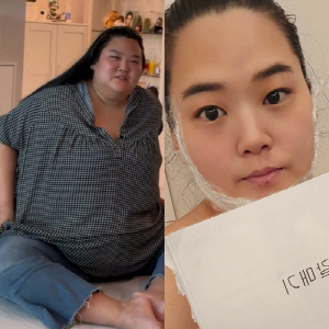 60kg 감량 피부 시술=배우 데뷔?…'미나 시누이' 박수지, 결국 무대 섰다