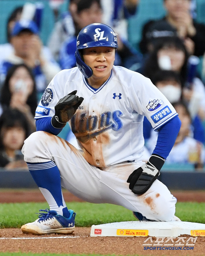 '챔피언 KIA 무너뜨린 3안타쇼' KBO 최단신 김지찬...리드오프 타…