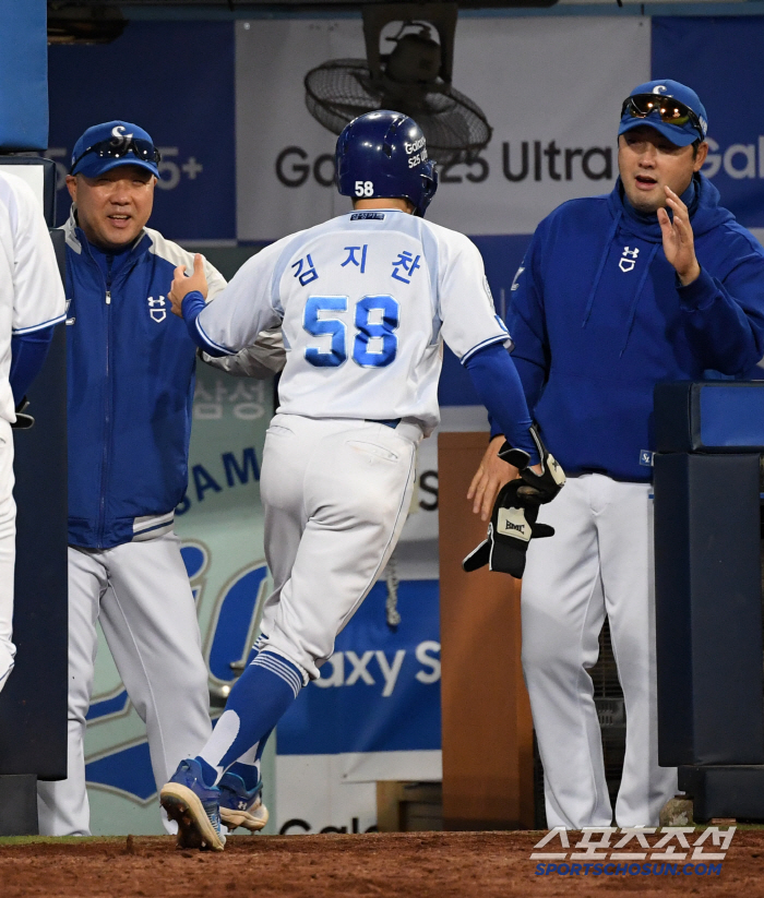 '챔피언 KIA 무너뜨린 3안타쇼' KBO 최단신 김지찬...리드오프 타…
