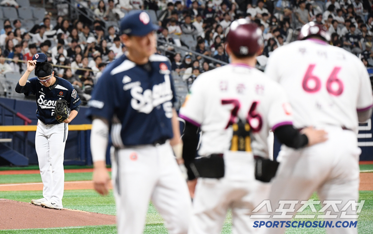 '4번은 못 참지' 또또또 얼굴로 날아온 김유성의 위협구, 순둥이라도 화…
