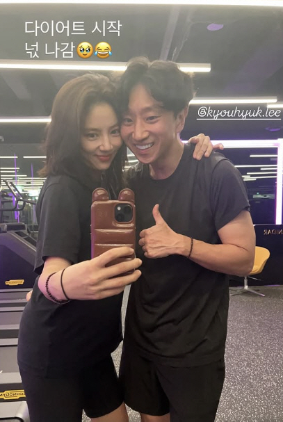 '이규혁♥' 손담비, '득녀 13일만' 몸매 완벽 복귀 "다이어트해 넋 나감"