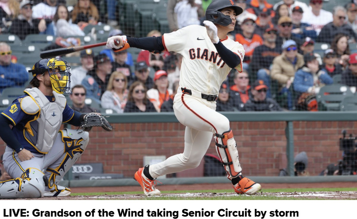 또 터졌다! 이정후, '적시 2루타 폭발→볼넷→볼넷' 벌써 3출루 완성.…