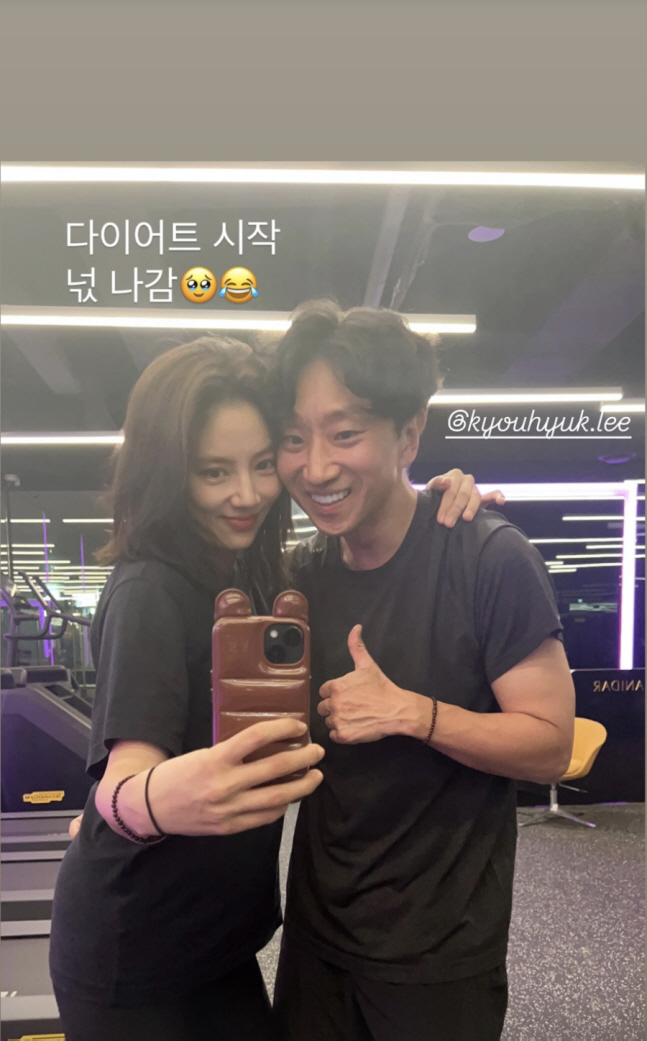 “3kg 돌파!” 손담비, 출산 딸 자랑→운동 돌입…이규혁과 함께 체력 회복 중