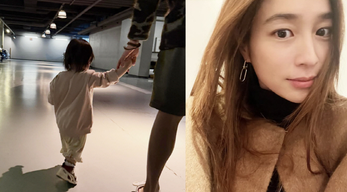 '이병헌♥' 이민정, 딸 폭풍 걸음마 근황 "나가는 병 걸렸다"