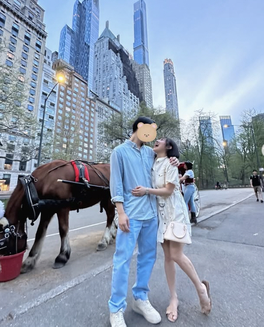 '6월 결혼' 미쓰에이 민, '뉴욕 한복판서 프러포즈♥' 받았다..."같…