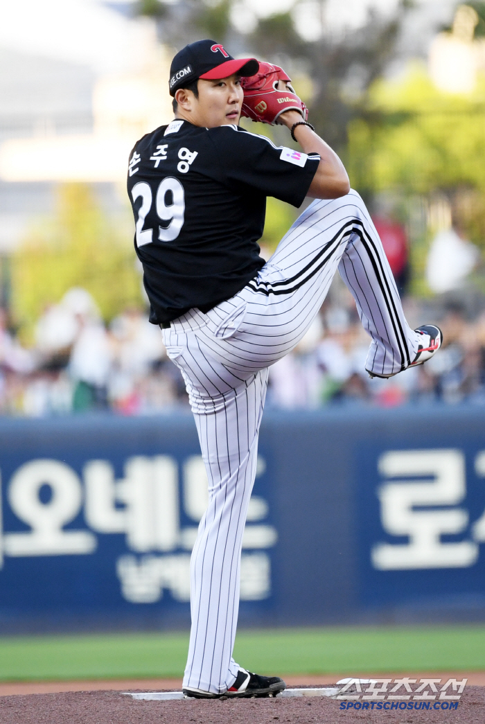 염버지의 확신 "손주영은 RYU 전성기급 포텐" → 메이저도 가능한 투수…