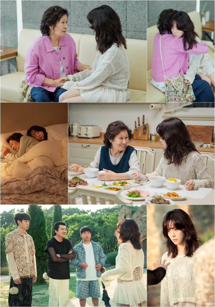 한지민, 김혜자에 머리채 잡혔는데…이젠 다정한 가족 모드로 ('천국보다 아름다운')