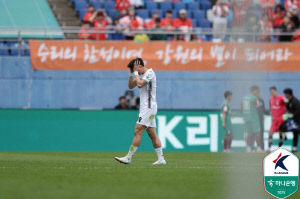 '주민규 결승골' 대전, '김경민 퇴장' 강원 1-0으로 제압 '3경기 무패 선두 질주'[현장 리뷰]