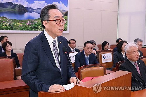 조태열, '中 서해 구조물'에 "해양과학조사기지 등 대응 검토중"