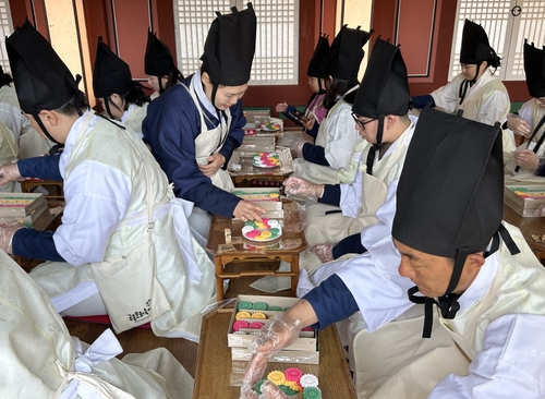 "궁궐 잔칫상에 올립니다"…경복궁 새내기가 만든 특별한 고임상