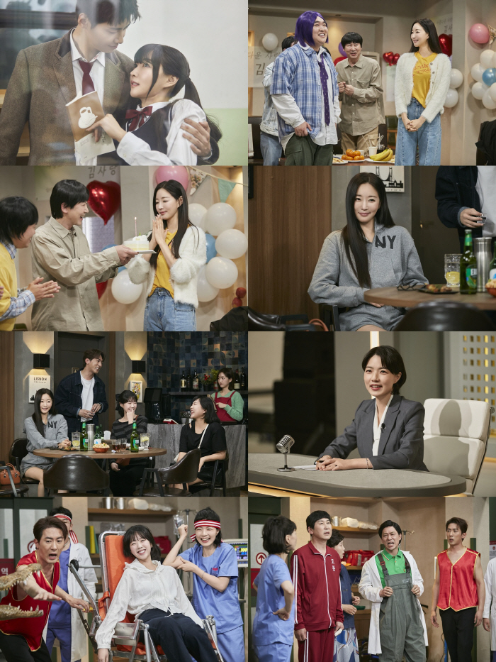 "아프로디테급 비주얼" 김사랑, 역대급 등장 명장면 남겼다 ('SNL7'…