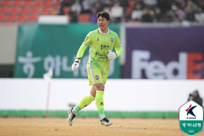 유럽 러브콜→'빛현우' 앞에서 선방쇼, 김천 상무 GK 김동헌 솔직 심정…