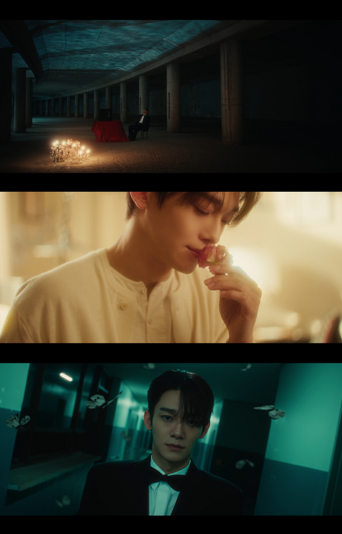 엑소 첸, '브로큰 파티' 뮤비 공개 '강렬한 이미지'